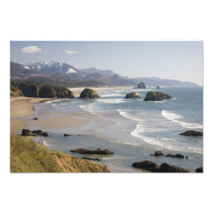 OR, Oregon-Küste, Ecola State Park, Crescent Fotodruck