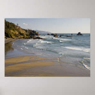 OR, Oregon-Küste, Ecola State Park, Indianer Poster
