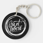 Ora et labora schlüsselanhänger (Rückseite)