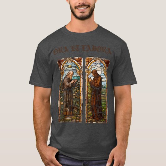Ora et Labora T-Shirt (Vorderseite)