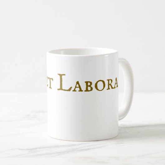 Ora et Labora Tasse (VorderseiteRechts)