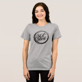 Ora et labora Tri-Blend shirt (Vorderseite voll)