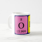 Ora Periodenname Tasse (Vorderseite Links)