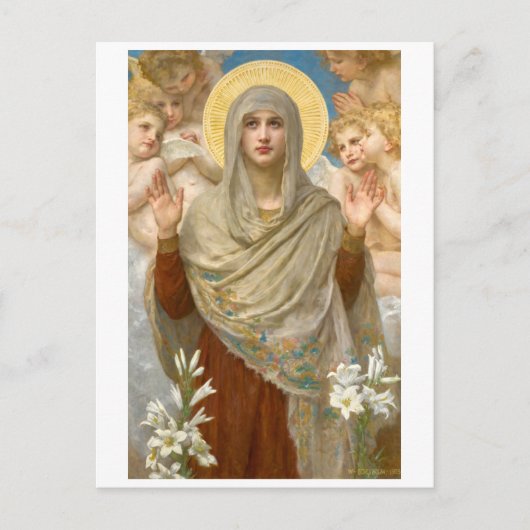 Ora Pro Nobis, William Bouguereau Postkarte (Vorderseite)