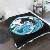 Oraca Killer Whale Fleecedecke