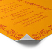 Oración Infantil Refugio Tres Joyas Poster (Ecke)