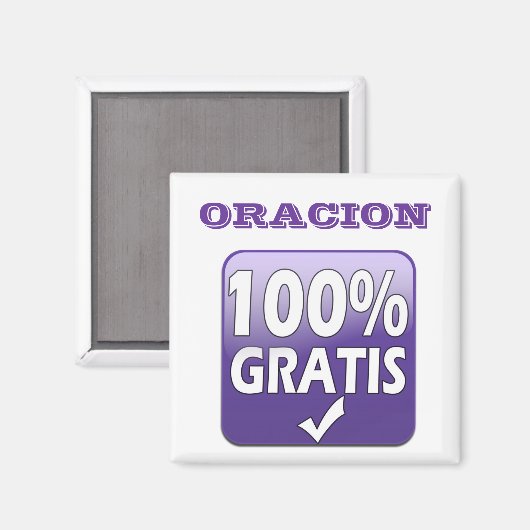ORACION-Magnet Magnet (Vorderseite/Rückseite)