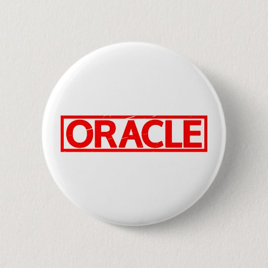 Oracle-Briefmarke Button (Vorderseite)