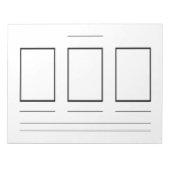 Oracle Card Spread - Notizblock (Vorderseite)