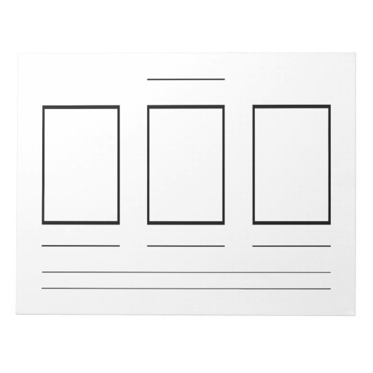 Oracle Card Spread - Notizblock (Vorderseite)