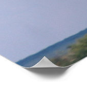 Oracle Challenger Over Lake Erie Poster (Ecke)