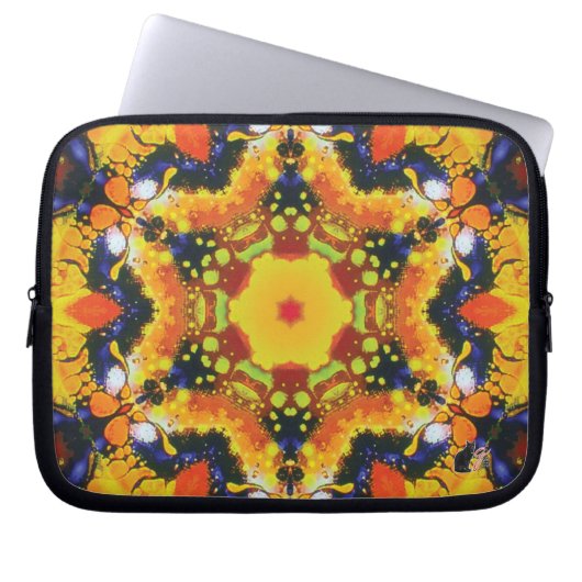 Oracle Kaleidoskop Laptopschutzhülle (Vorderseite)
