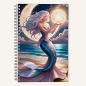 Oracle Mermaid Journal - Celestial Fantasy Notizblock (Vorderseite)