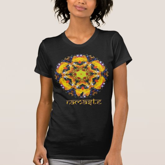 Oracle Namaste Kaleidoskop-T - Shirt (Vorderseite)
