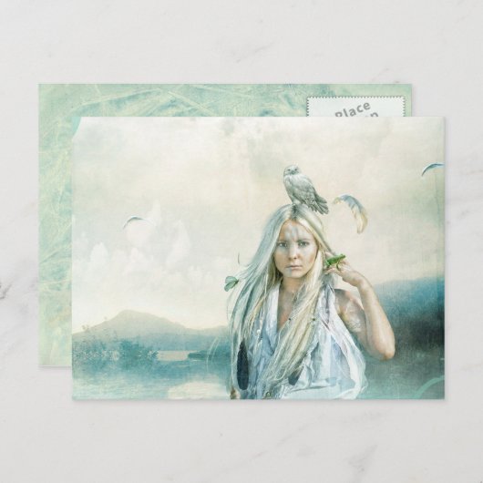 Oracle Postkarte (Vorne/Hinten)