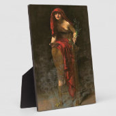 Oracle Priesterin von Delphi Pythia in Hoheprieste Fotoplatte (Seite)