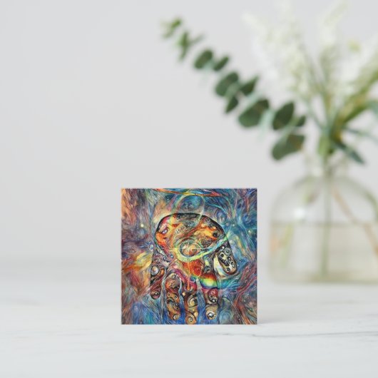 Oracle Quadratische Visitenkarte (Stehend Vorderseite)