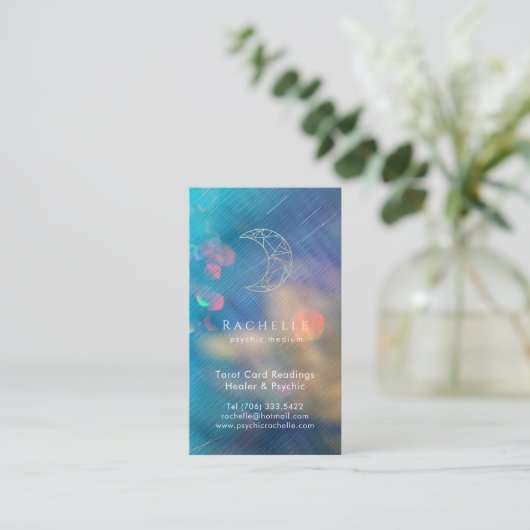 Oracle und Psychische Himmelskarten Visitenkarte (Stehend Vorderseite)