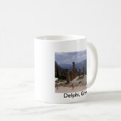 "Oracle von Delphi " Kaffeetasse (VorderseiteRechts)