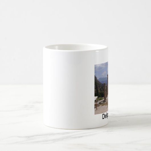"Oracle von Delphi " Kaffeetasse (Mittel)