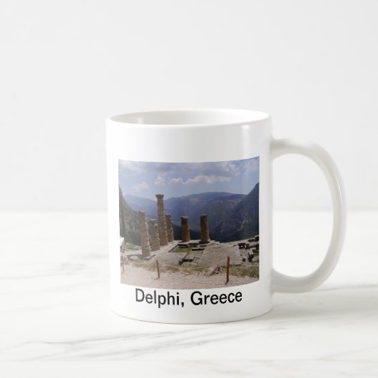 "Oracle von Delphi " Kaffeetasse (Rechts)
