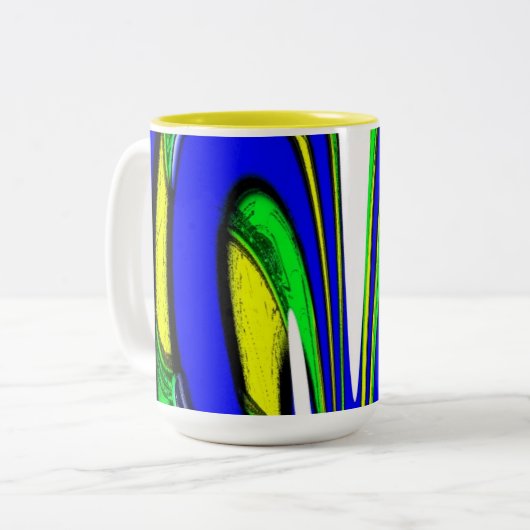 Oracle Zweifarbige Tasse (Vorderseite Links)