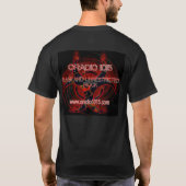 Oradio Biogefährdung T-Shirt (Rückseite)