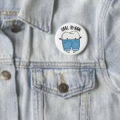 Oral Hy-jean Funny Tooth Pun Button (Beispiel)
