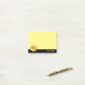 Orale Vorgeschichte Post-it Klebezettel (Auf Schreibtisch)