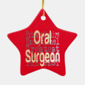 Oraler Chirurg Keramik Ornament (Hinten)