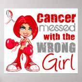 Oraler Krebs mit falscher Girl.png Poster (Vorne)