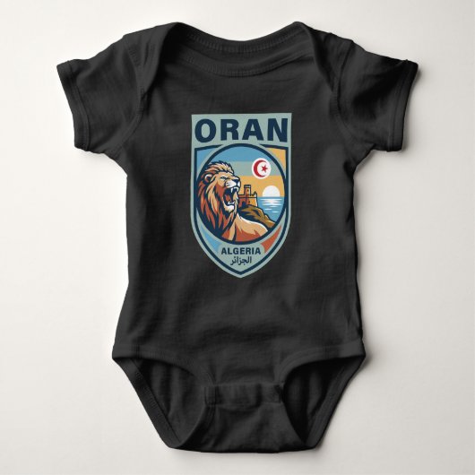 Oran Algeria North Africa Baby Strampler (Vorderseite)