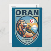 Oran Algeria North Africa Postkarte (Vorne/Hinten)