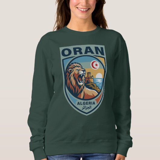 Oran Algeria North Africa Sweatshirt (Vorderseite)