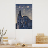 Oran Mor Glasgow Reiseplakat Poster (Küche)