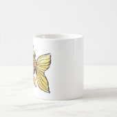Oranda Extravagant Goldfish Illustration Kaffeetasse (Mittel)