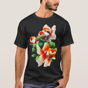Oranda Goldfisch Ranchu Goldfisch Süßwasseraquariu T-Shirt