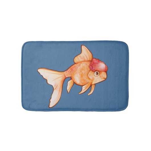 Oranda Goldfish Badematte (Vorderseite)