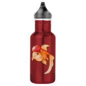 Oranda Goldfish Edelstahlflasche (Rechts)