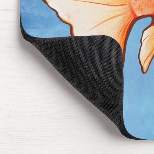 Oranda Goldfish Mousepad (Ecke)