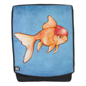 Oranda Goldfish Rucksack (Vorderseite)