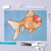 Oranda Goldfish Seidenpapier (Handwerk)