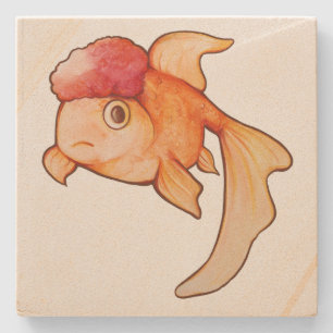 Oranda Goldfish Steinuntersetzer