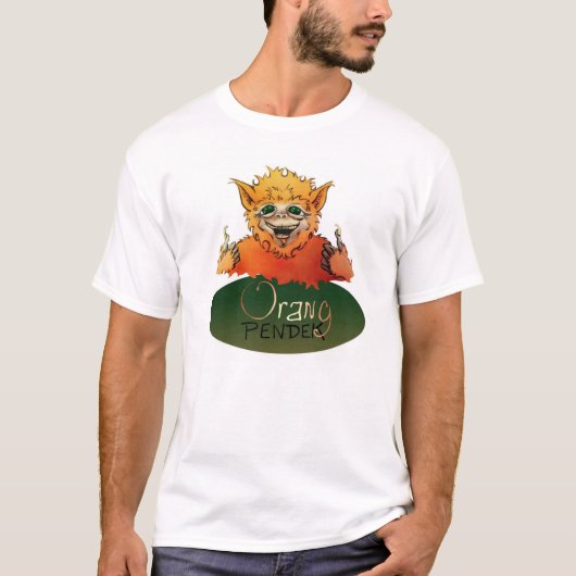 Orang Pendek- wahre Gläubiger-Linie T-Shirt (Vorderseite)