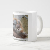 Orang Utan 001 Jumbo-Tasse (Vorderseite Rechts)