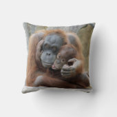 Orang Utan 001 Kissen (Rückseite)