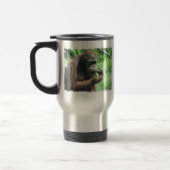Orang-Utan Affen-Reise-Tasse Reisebecher (Links)