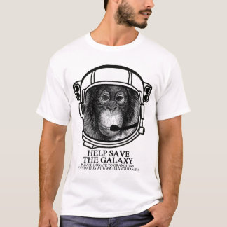 Orang-Utan Astronauten-Shirt T-Shirt