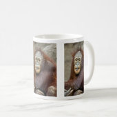 Orang-Utan Baby Kaffeetasse (VorderseiteRechts)