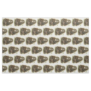 Orang-Utan Baby mit Blätter Stoff